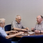 Seniors Playing cards